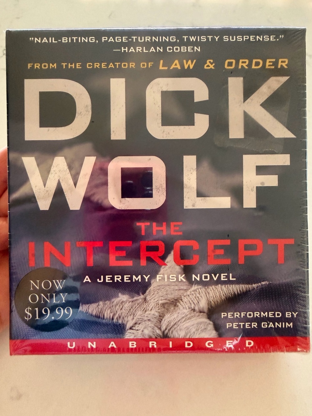Dick Wolf "The Intercept" Audiobook CD Box Set Brand New Sealed